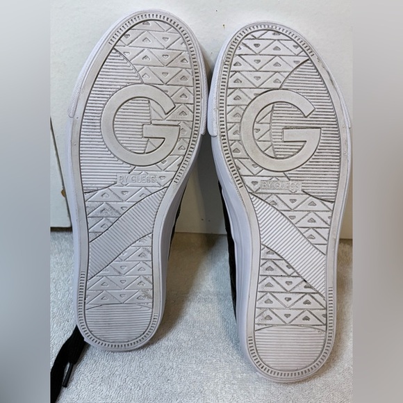 G by Guess Womens Backer2 Low Top Lace Up Black Fashion Sneakers Size 6.5M - Picture 6 of 7